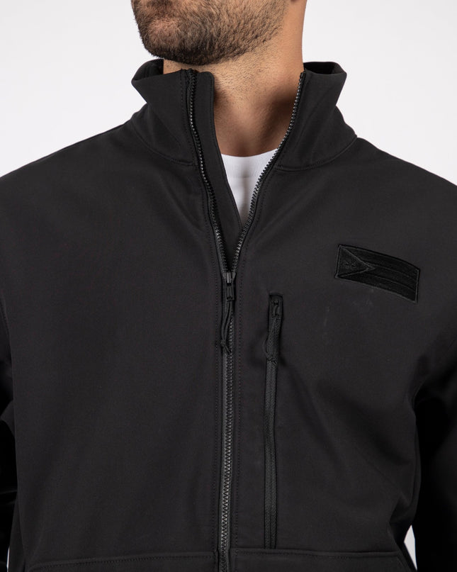 Jordan Flag | Men's Premium Windwall Black Edition Jacket - Men's Premium Windwall Black Edition Jacket - Jobedu Jordan