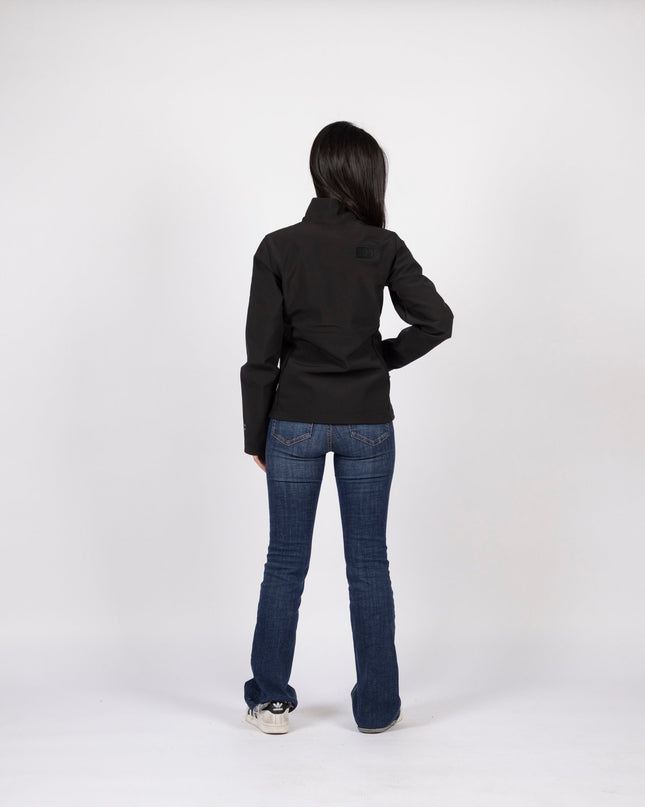 Jordan Flag | Women's Premium Windwall Black Edition Jacket - Unisex Premium Women's Windwall Black Edition Jacket - Jobedu Jordan