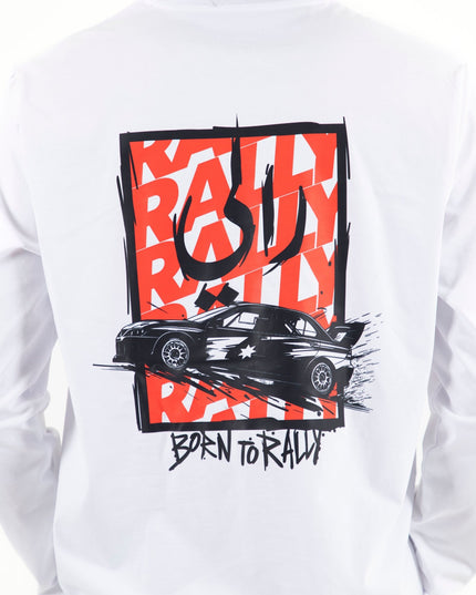 Jordan Motor Born To Rally | Premium T-shirt Unisex Longsleeve Basic Cut - Premium T-shirt Unisex Longsleeve Basic Cut - Jobedu Jordan