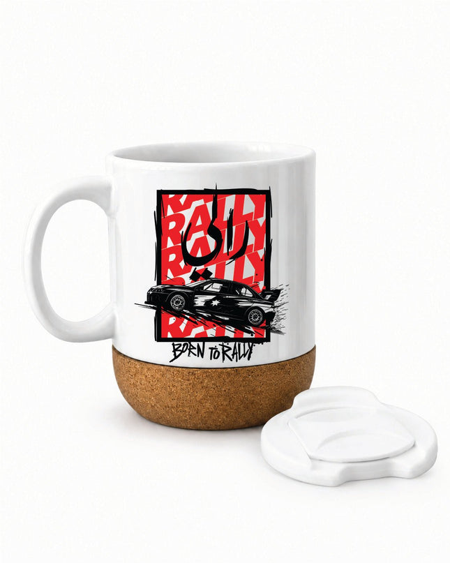Jordan Motor Born To Rally | Soft Wooden Plate Mug - Accessories - Soft Wooden Plate Mug - Jobedu Jordan