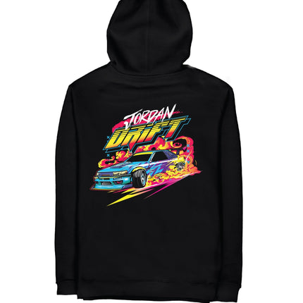 Jordan Motor Drift | Unisex Adult Hoodie - Graphic Hoodie - Unisex - Jobedu Jordan