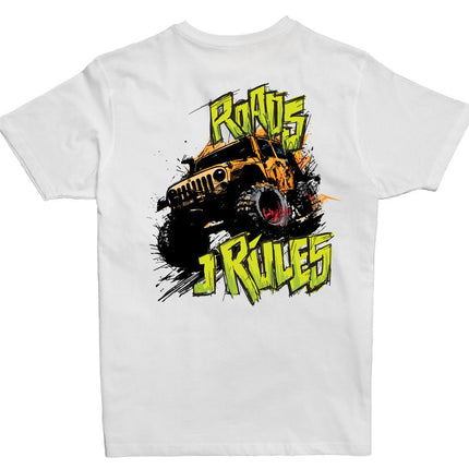 Jordan Motor No Roads | Basic Cut T-shirt - Graphic T-Shirt - Unisex - Jobedu Jordan