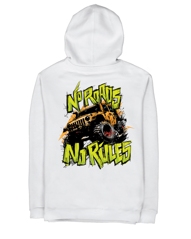 Jordan Motor No Roads | Graphic SuperBasic Premium Hoodies - Graphic SuperBasic Premium Hoodies - Jobedu Jordan