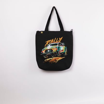 Jordan Motor Rally | Black Totebag Black Hanged - Accessories - Totebag Hanged - Jobedu Jordan