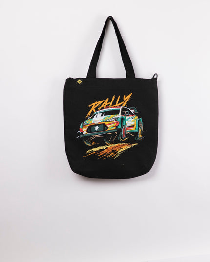 Jordan Motor Rally | Black Totebag Black Hanged - Accessories - Totebag Hanged - Jobedu Jordan