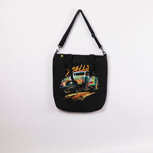 Jordan Motor Rally | Black Totebag Black Hanged - Accessories - Totebag Hanged - Jobedu Jordan