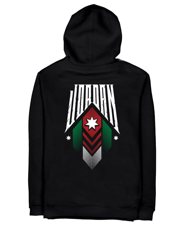 Jordan Star | Unisex Adult Hoodie - Graphic Hoodie - Unisex - Jobedu Jordan
