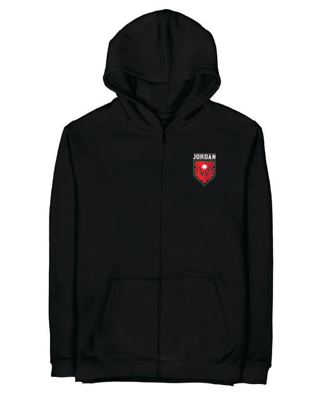 Jordan Team Logo | Premium Ghraphic Unisex Zipup - Premium Ghraphic Unisex Zipup - Jobedu Jordan