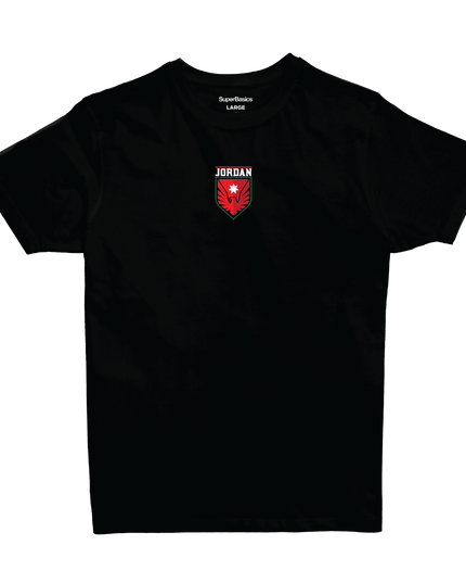 Jordan team logo | Premium SuperBasic Ghraphic T-Shirt - Premium Super Basic Cut T-Shirt - Unisex - Jobedu Jordan