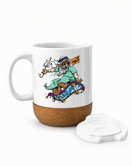 Kafo Skater | Soft Wooden Plate Mug - Accessories - Soft Wooden Plate Mug - Jobedu Jordan