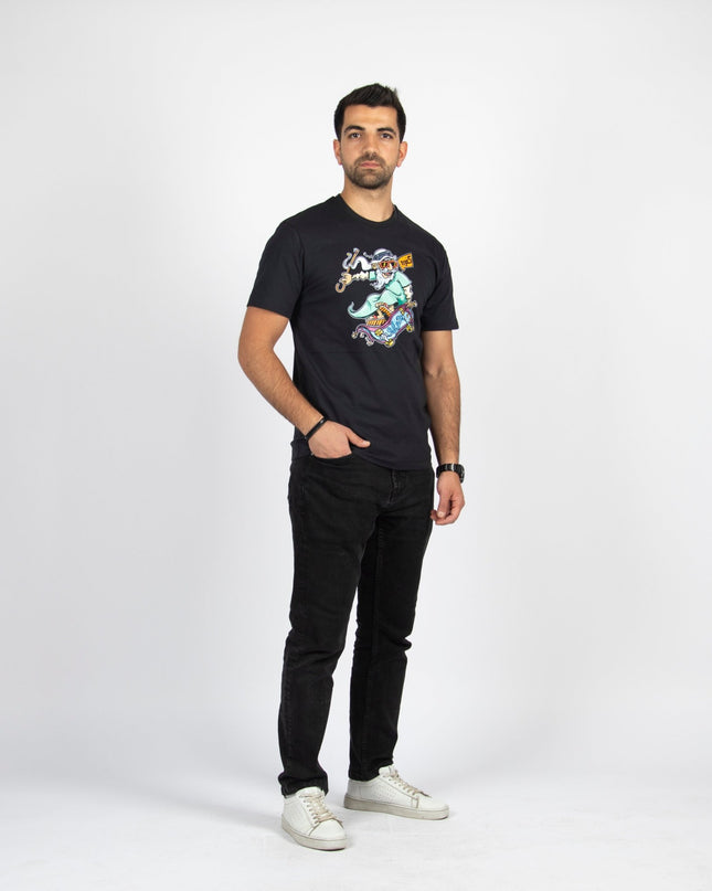 Kafo Skatter | Basic Cut T-shirt - Graphic T-Shirt - Unisex - Jobedu Jordan