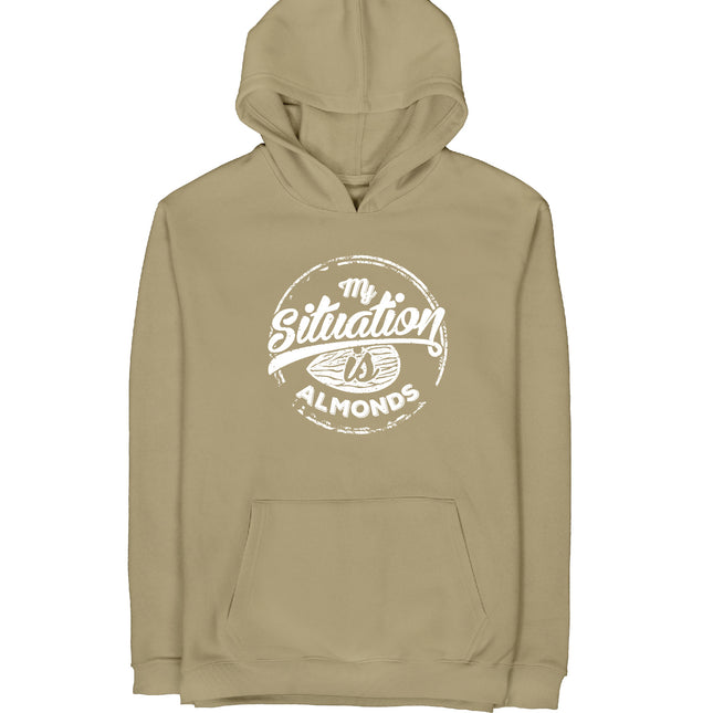 My Situation Is Almond | Unisex Adult Light Hoodie