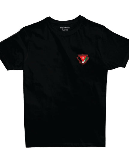 Kingdom Banner | Premium SuperBasic Ghraphic T-Shirt - Premium Super Basic Cut T-Shirt - Unisex - Jobedu Jordan