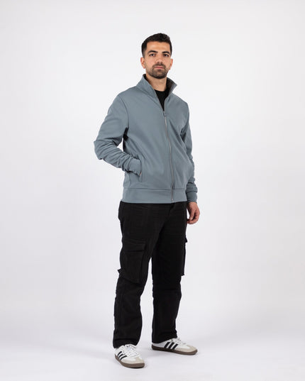 Light Grey | Unisex Superbasic Trainer Jacket - Unisex Superbasic Trainer Jacket - Jobedu Jordan