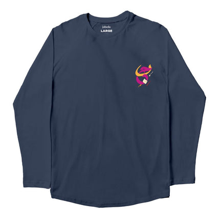 Lost | Premium T-shirt Unisex Longsleeve Basic Cut - Premium T-shirt Unisex Longsleeve Basic Cut - Jobedu Jordan