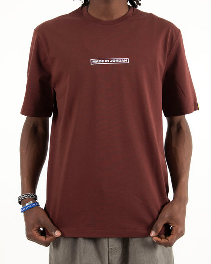 Made In Jordan | Premium SuperBasic Ghraphic T-Shirt - Premium Super Basic Cut T-Shirt - Unisex - Jobedu Jordan