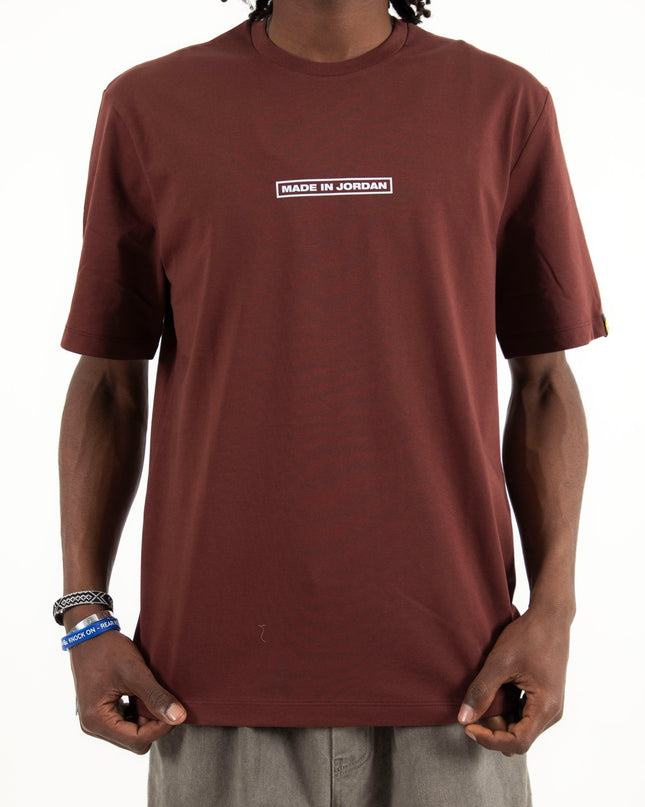 Made In Jordan | Premium SuperBasic Ghraphic T-Shirt - Premium Super Basic Cut T-Shirt - Unisex - Jobedu Jordan