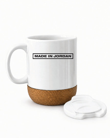Made in Jordan | Soft Wooden Plate Mug - Accessories - Soft Wooden Plate Mug - Jobedu Jordan