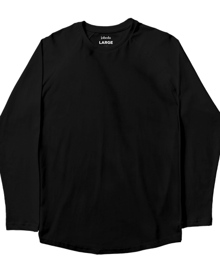 Metorite Black | Basic Premium T-shirt Unisex Longsleeve - Basic Premium T-shirt Unisex Longsleeve - Jobedu Jordan
