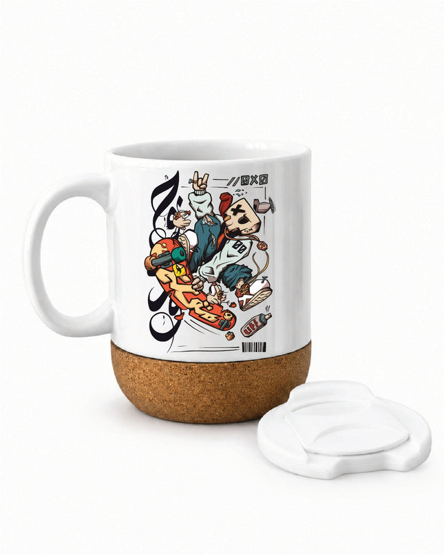 Mgalle3 | Soft Wooden Plate Mug - Accessories - Soft Wooden Plate Mug - Jobedu Jordan