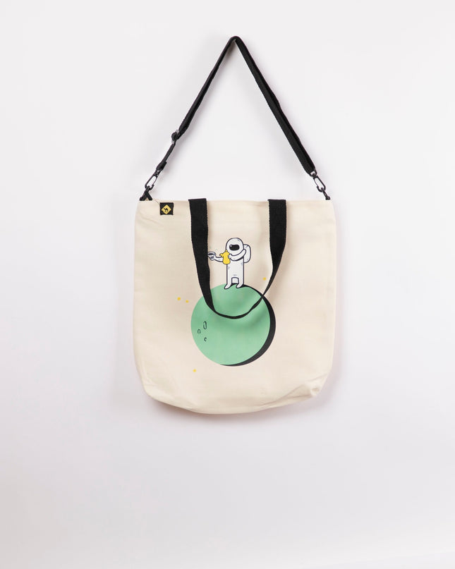 Moon Guest| Off White Totebag Hanged - Accessories - OffWhite Totebag Hanged - Jobedu Jordan