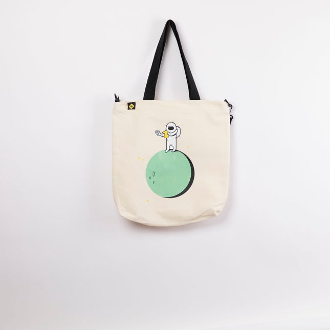 Moon Guest| Off White Totebag Hanged - Accessories - OffWhite Totebag Hanged - Jobedu Jordan