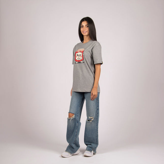 Mrabbayeh | Basic Cut T-shirt - Graphic T-Shirt - Unisex - Jobedu Jordan