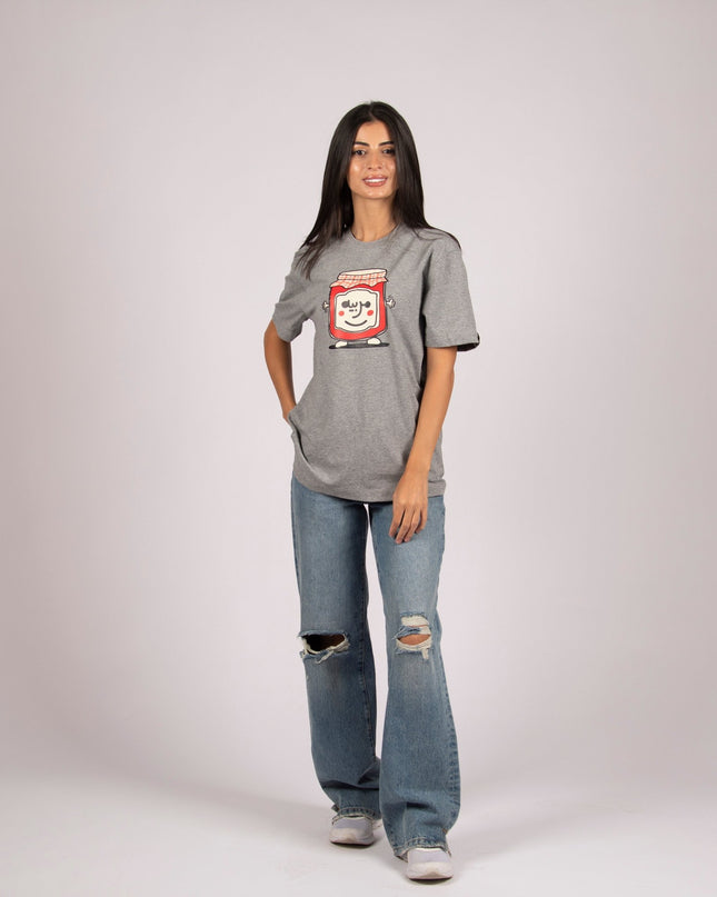 Mrabbayeh | Basic Cut T-shirt - Graphic T-Shirt - Unisex - Jobedu Jordan