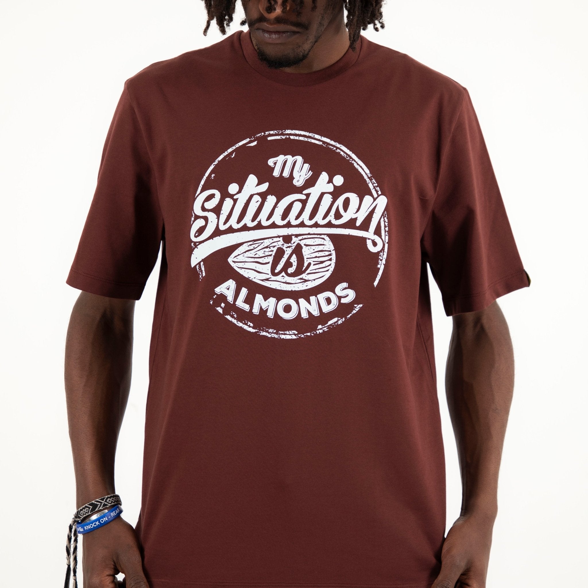 My Situation Is Almond | Premium SuperBasic Ghraphic T-Shirt My Situation Is Almond | Premium SuperBasic Ghraphic T-Shirt