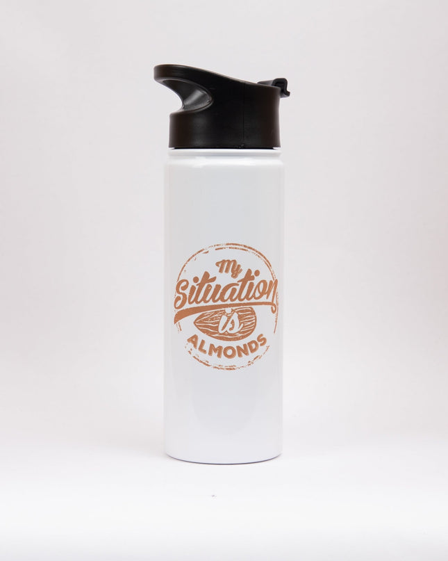 My Situation Is Almond | Sublimation Water Bottle - Accessories - Sublimation Water Bottle - Jobedu Jordan