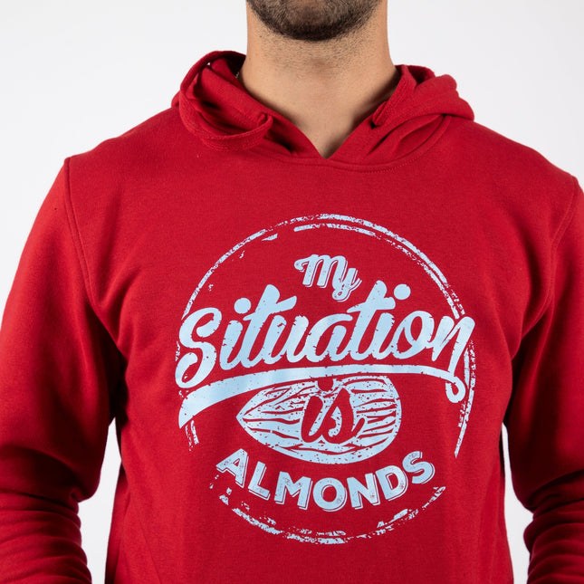 My Situation Is Almond | Unisex Adult Hoodie - Graphic Hoodie - Unisex - Jobedu Jordan