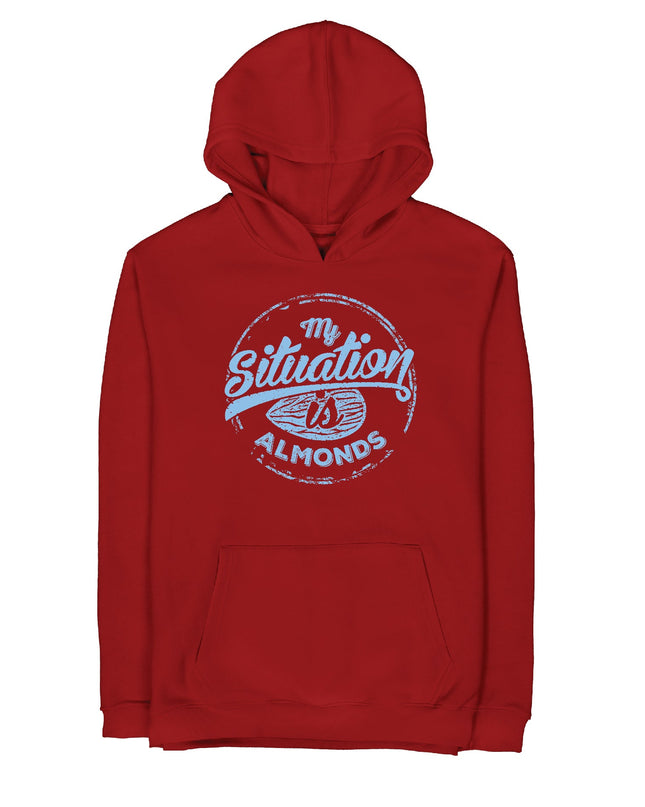 My Situation Is Almond | Unisex Adult Hoodie - Graphic Hoodie - Unisex - Jobedu Jordan