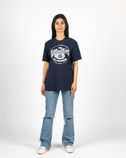 My Situation is Almonds | Basic Cut T-shirt - Graphic T-Shirt - Unisex - Jobedu Jordan