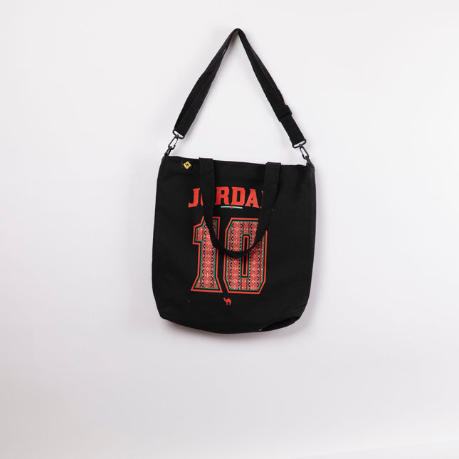 Nashama 10 | Black Totebag Black Hanged - Accessories - Totebag Hanged - Jobedu Jordan