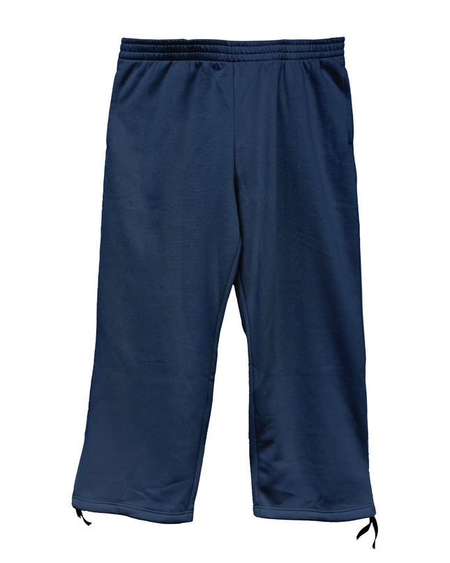 Navy Dust | Men's Wide Leg Pants - Men's Wide Leg Pants - Jobedu Jordan