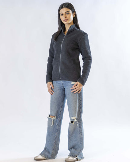 Night | Women Superbasic Sherpa Jacket - Women Superbasic Sherpa Jacket - Jobedu Jordan