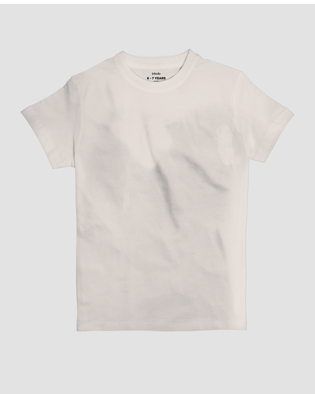 OffWhite | Kid's Premium Basic T-shirt - Premium Basic T-Shirt - Kids - Jobedu Jordan