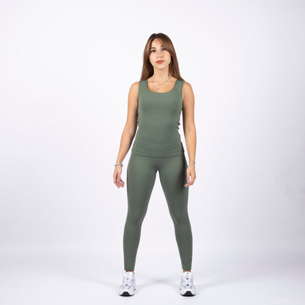 Olive | Women's Soft Knit Premium Tank Top - Women's Soft Knit Premium Tank Top - Jobedu Jordan
