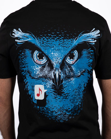 Owl Cassette | Basic Cut T-shirt - Graphic T-Shirt - Unisex - Jobedu Jordan