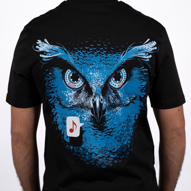 Owl Cassette | Basic Cut T-shirt - Graphic T-Shirt - Unisex - Jobedu Jordan