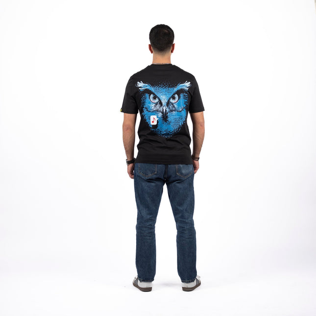 Owl Cassette | Basic Cut T-shirt - Graphic T-Shirt - Unisex - Jobedu Jordan