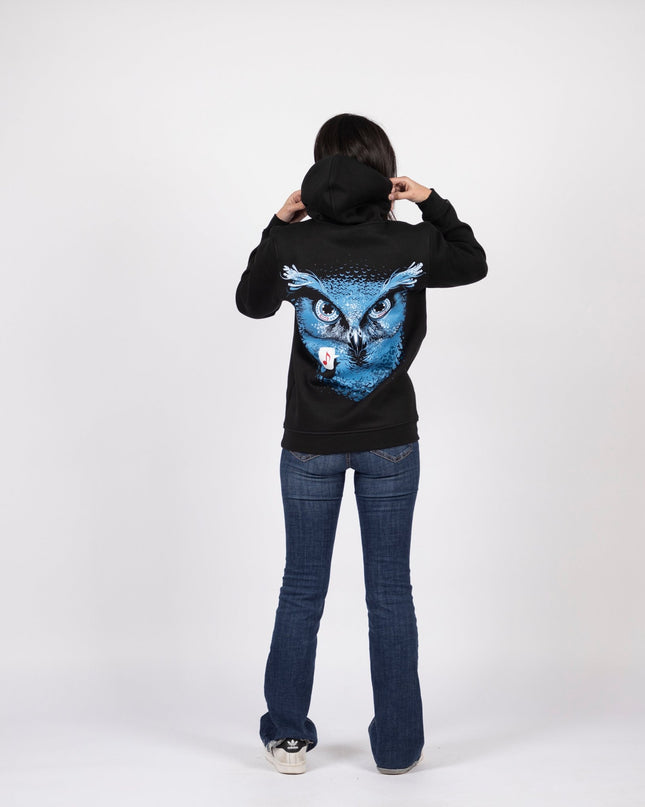 Owl Cassette | Graphic SuperBasic Premium Hoodies - Graphic SuperBasic Premium Hoodies - Jobedu Jordan