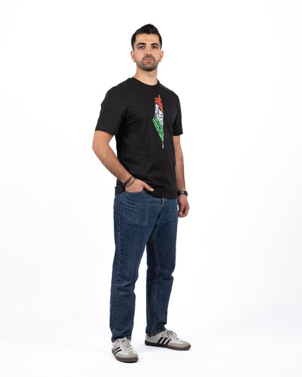 Palestine Arabia | Basic Cut T-shirt - Graphic T-Shirt - Unisex - Jobedu Jordan