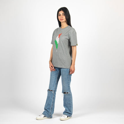 Palestine Arabia | Basic Cut T-shirt - Graphic T-Shirt - Unisex - Jobedu Jordan