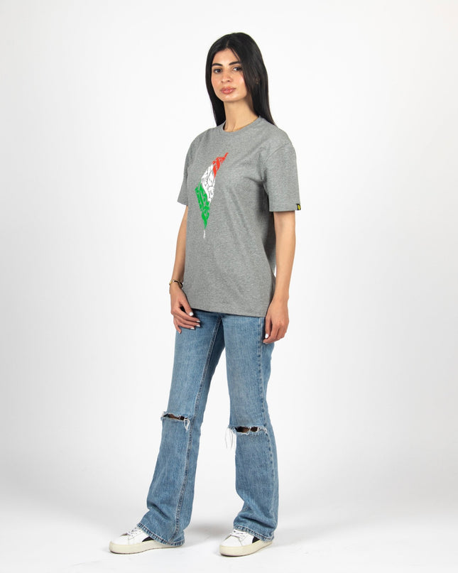 Palestine Arabia | Basic Cut T-shirt - Graphic T-Shirt - Unisex - Jobedu Jordan