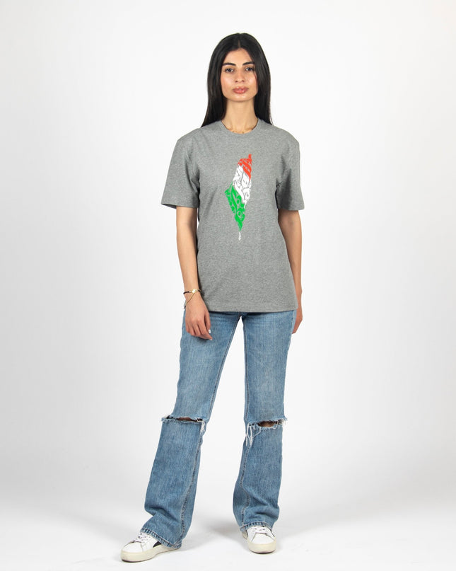 Palestine Arabia | Basic Cut T-shirt - Graphic T-Shirt - Unisex - Jobedu Jordan