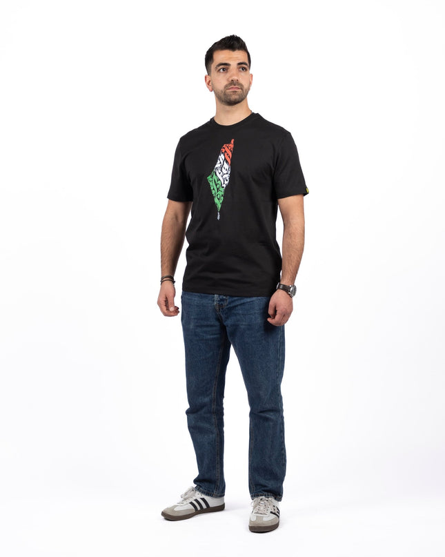 Palestine Arabia | Basic Cut T-shirt - Graphic T-Shirt - Unisex - Jobedu Jordan