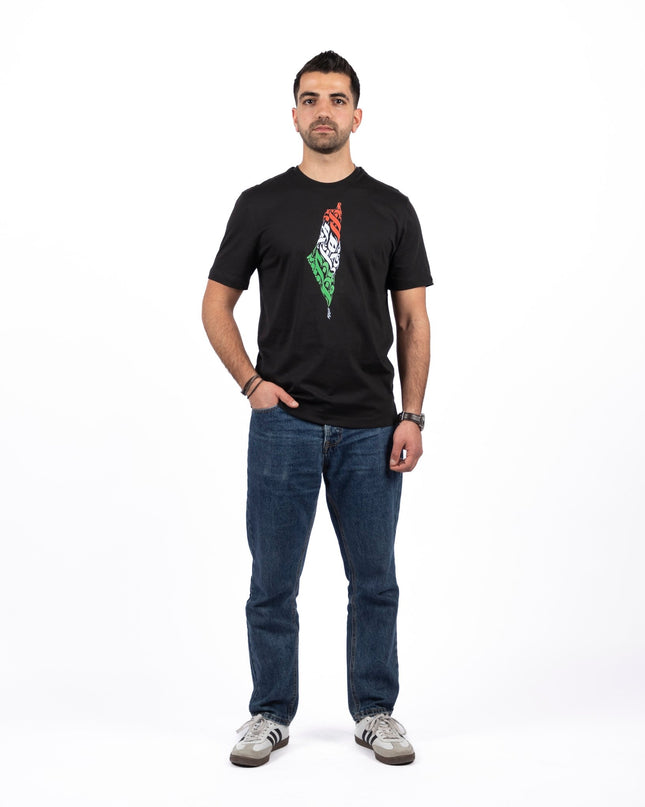 Palestine Arabia | Basic Cut T-shirt - Graphic T-Shirt - Unisex - Jobedu Jordan
