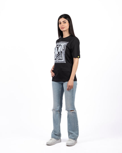 Palestine Stamp | Basic Cut T-shirt - Graphic T-Shirt - Unisex - Jobedu Jordan