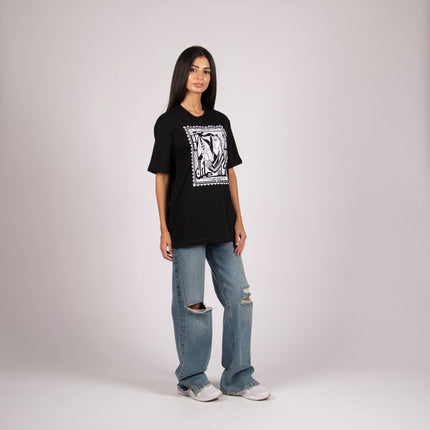 Palestine Stamp | Premium SuperBasic Ghraphic T-Shirt - Premium Super Basic Cut T-Shirt - Unisex - Jobedu Jordan